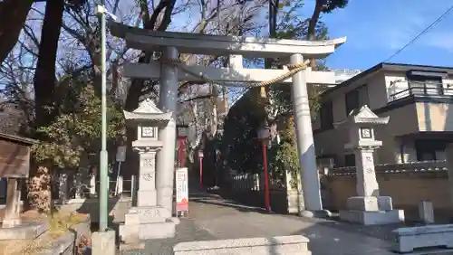 六甲八幡神社の鳥居