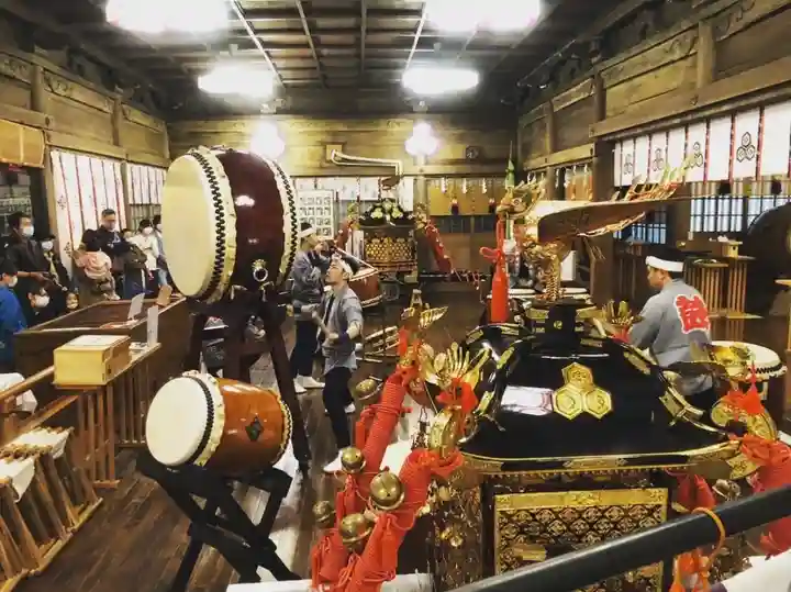 釧路一之宮 厳島神社のお祭り