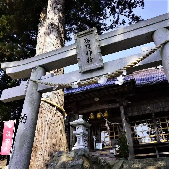 高司神社〜むすびの神の鎮まる社〜の鳥居