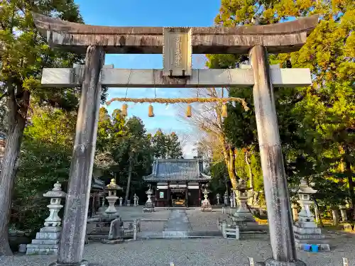 阿自岐神社の鳥居