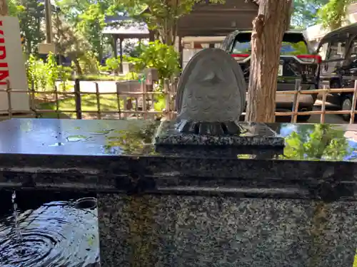 新琴似神社の手水舎