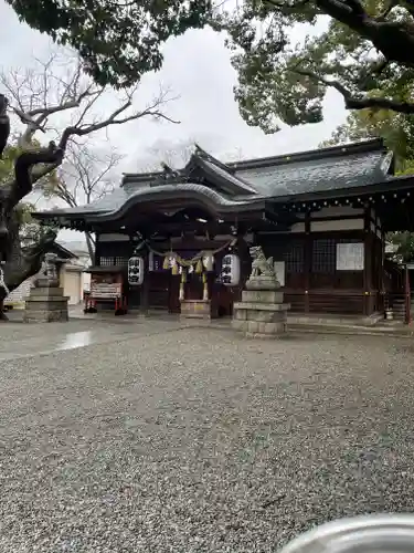 金岡神社の本殿・本堂