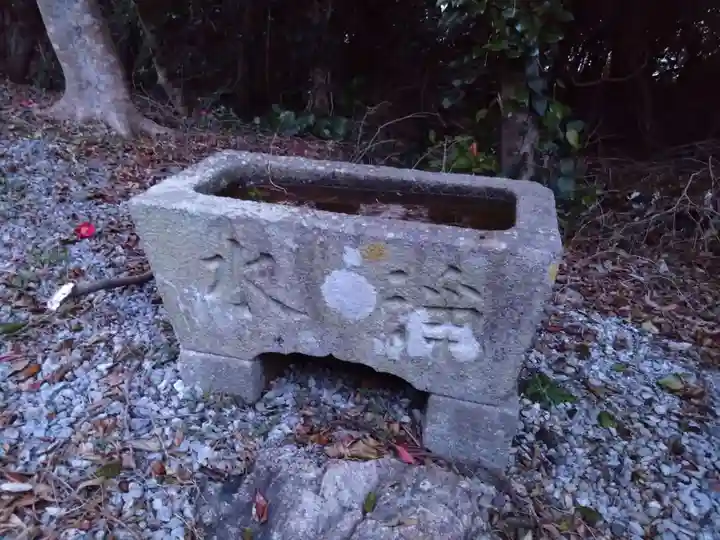 秋葉社の手水舎