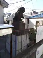 石川町諏訪神社の狛犬