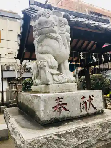 柏神社の狛犬