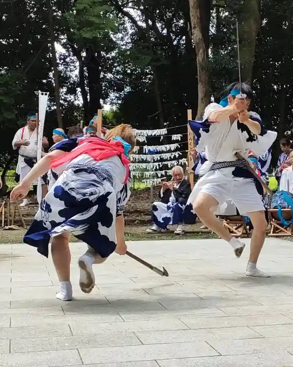 諏訪八幡神社のお祭り