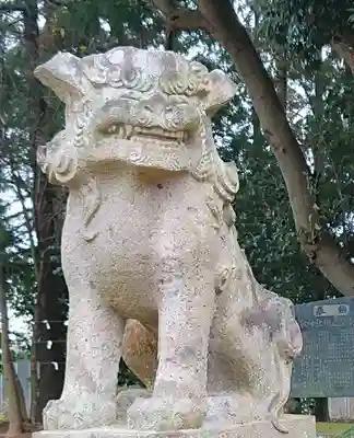 伏木香取神社の狛犬