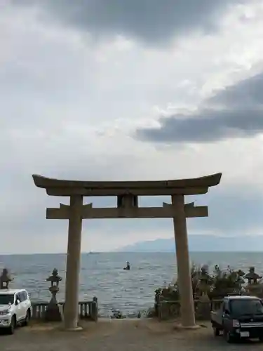 伊和都比売神社の鳥居