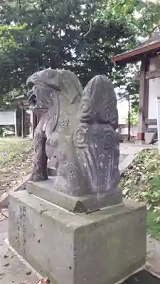 永山神社の狛犬