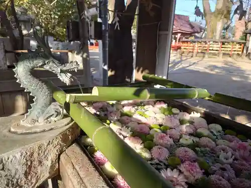 上野総社神社の手水