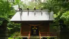 温泉神社の本殿