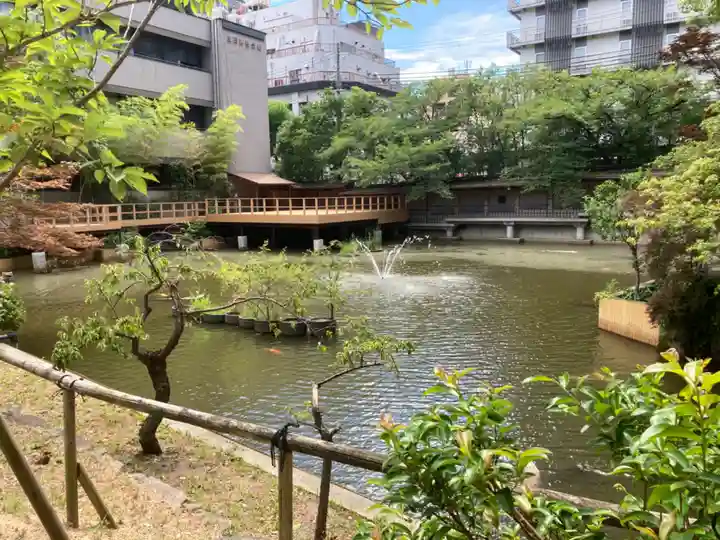 生田神社の庭園