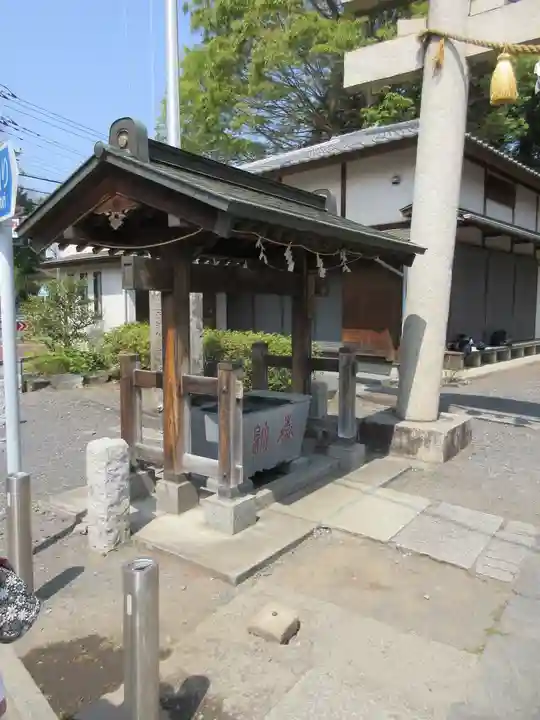 日枝神社の手水舎