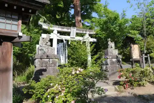 開成山大神宮の鳥居