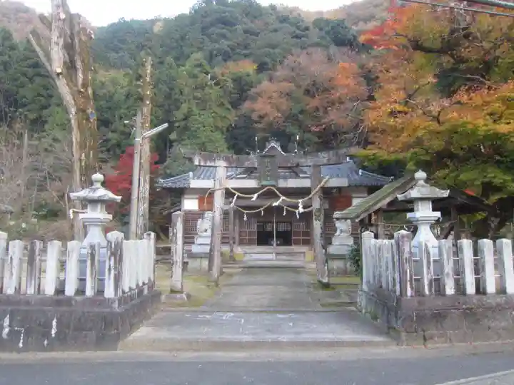 伊福部神社の鳥居