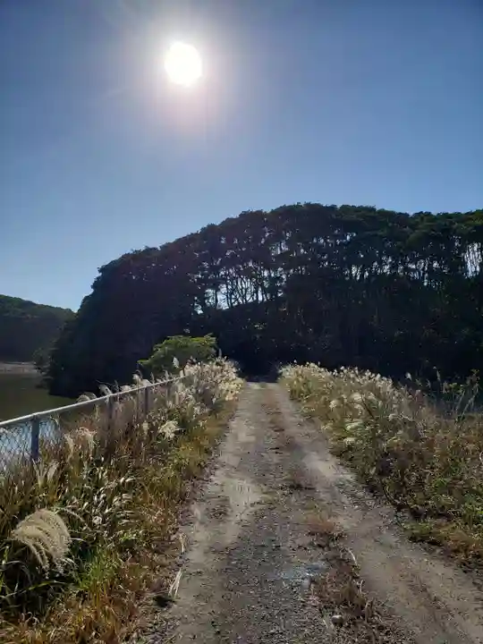 石尊神社の周辺