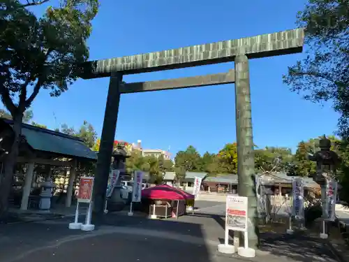 三重縣護國神社の鳥居