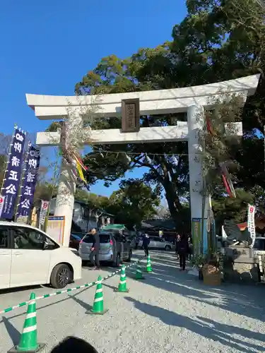 加藤神社の鳥居