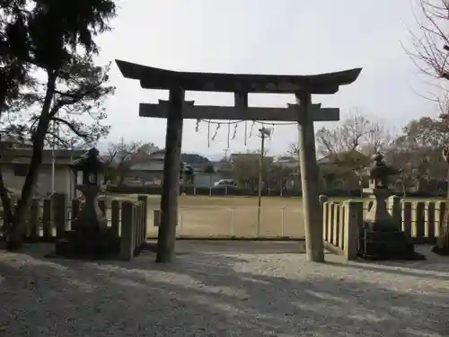 久米御縣神社の鳥居