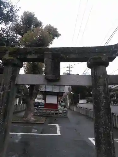 島田神社の鳥居