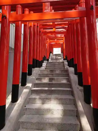 神鳥前川神社の鳥居