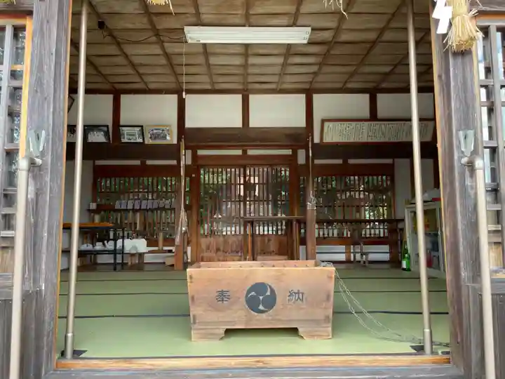 鹿島神社の本殿・本堂