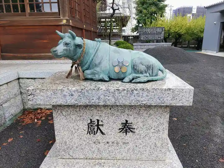 天神社(勝川町)の狛犬