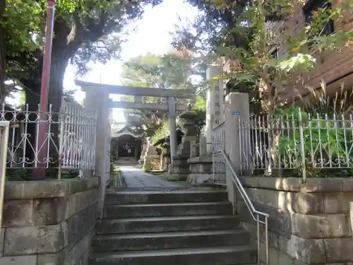 大森山王日枝神社の鳥居