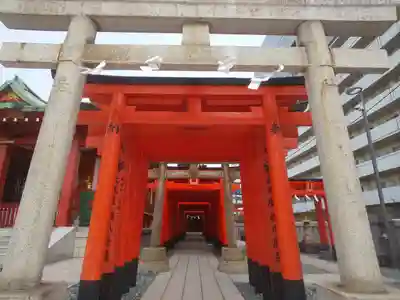 東京羽田 穴守稲荷神社の鳥居