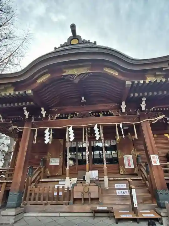 下谷神社の本殿・本堂