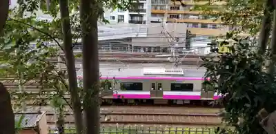 岩山稲荷神社の周辺
