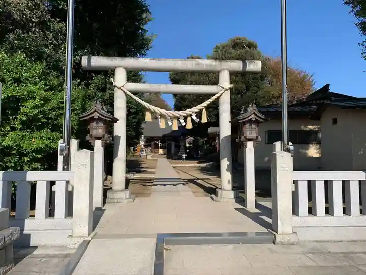 星宮神社の鳥居