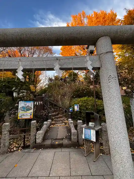 鳩森八幡神社の末社・摂社