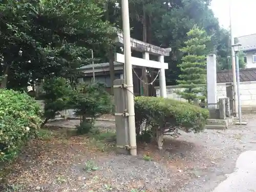 鶏峰神社の鳥居