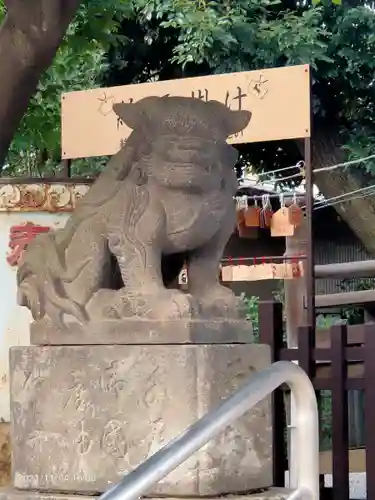 白髭神社の狛犬