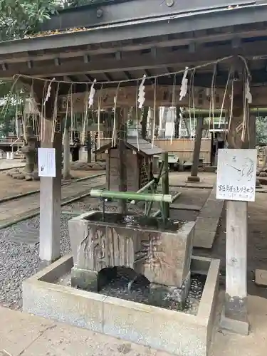 ときわ台天祖神社の手水舎