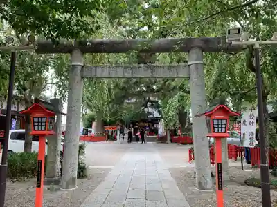 鴻神社の鳥居