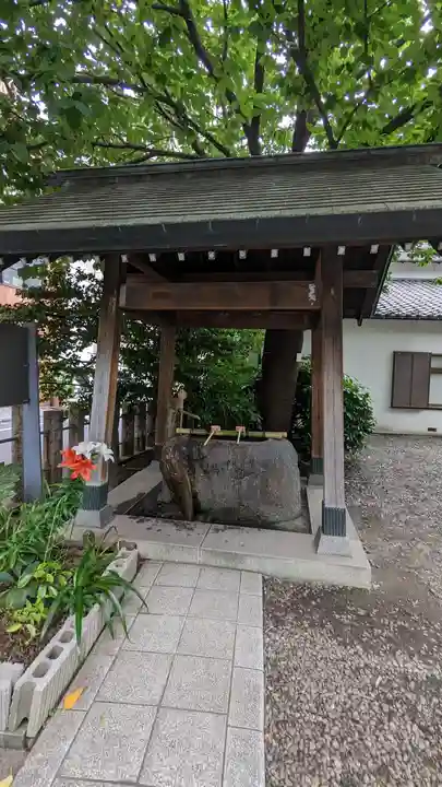 蔵前神社の手水舎