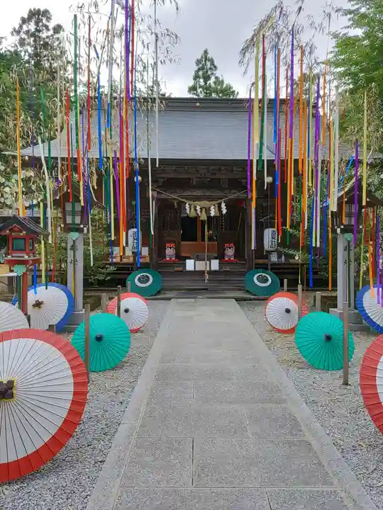 滑川神社 - 仕事と子どもの守り神(福島県)
