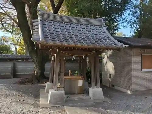 日吉浅間神社の手水