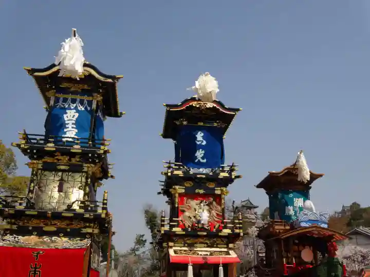 針綱神社のお祭り