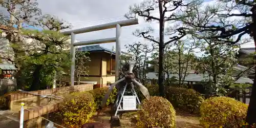 飛行神社の鳥居