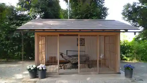 星川杉山神社の手水舎