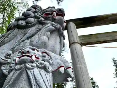 古町豊受大神宮の狛犬