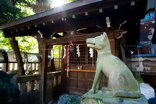 小野照崎神社の狛犬