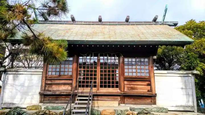 素盞嗚神社の本殿・本堂