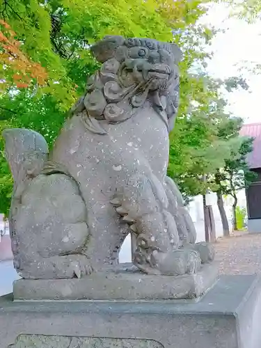 中の島神社の狛犬