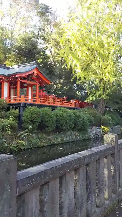 根津神社の庭園