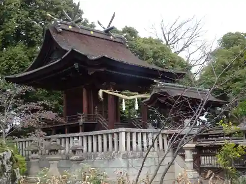 阿智神社の本殿