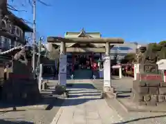 羽田神社の鳥居